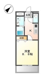 東加古川駅 徒歩4分 4階の物件間取画像